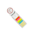 Baseball Bookmark With Sticky Notes And Ruler